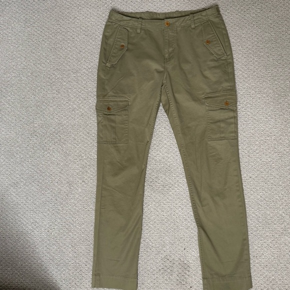 Brooks Brothers Washed Cotton Stretch Cargo Pants - Picture 2 of 10